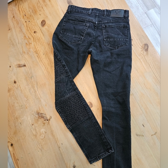 Versace 19-69 Moto Skinny Jeans - Picture 7 of 10